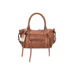 baby emerson tote color saddle